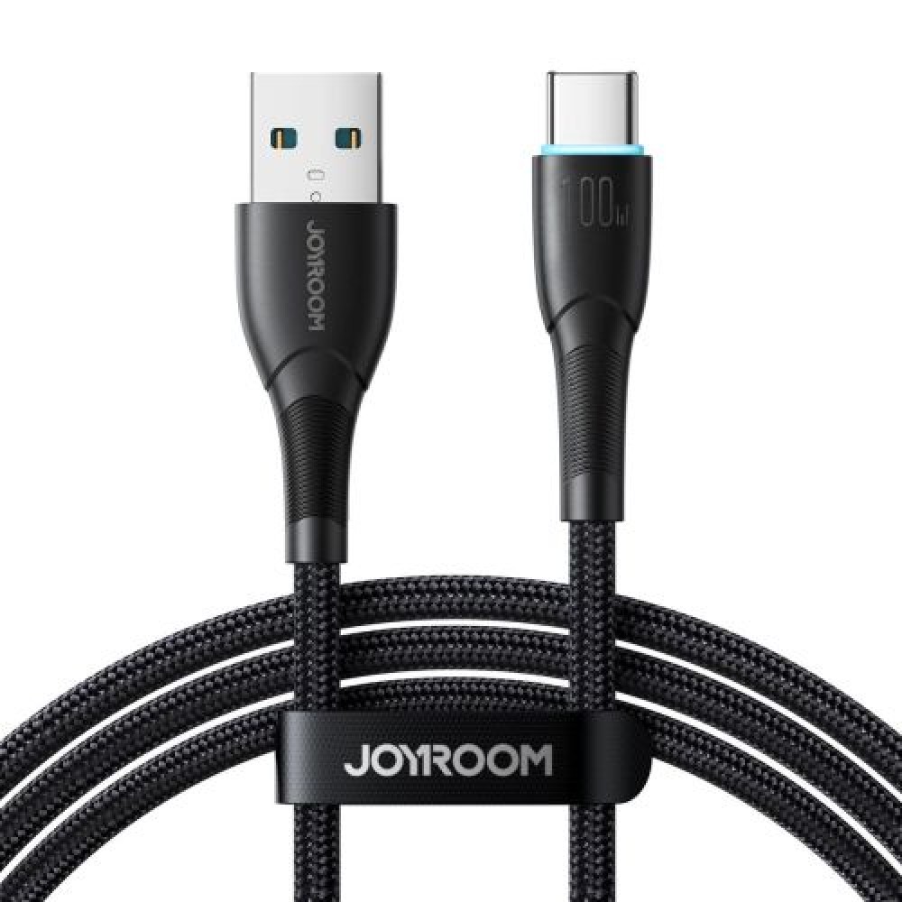 Joyroom USB - Type-C Cable Starry Series, 480mb/s, 100W, 1m, Μαύρο (SA32-AC6)