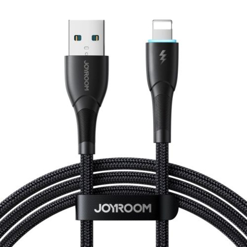 Joyroom USB - Lightning Cable Starry Series, 480mb/s, 3A, 1m, Μαύρο (SA32-AL3)