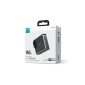 Joyroom Travel Charger GaN Fast Charger (Ηνωμένο Βασίλειο) C+C+C+U, 140W, με καλώδιο Type-C σε Type-C, PD 240W (1,2m) Μαύρο EU (JR-TCG05UK)