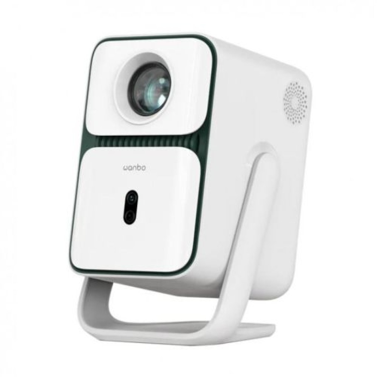Wanbo Projector T2 Ultra Portable Full HD 1080P, Android TV 11 με βάση Gimbal 120 μοιρών, Λευκό EU