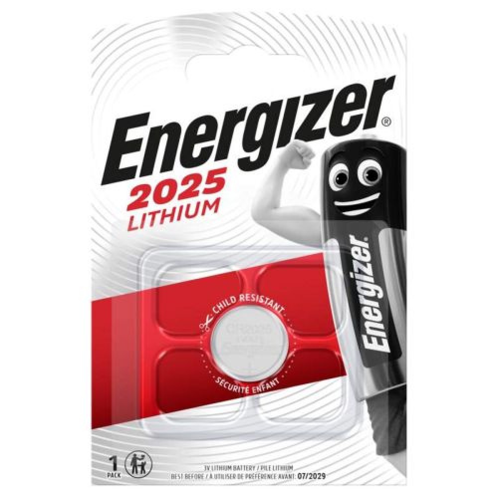 Μπαταρία Energizer (CR2025) Κουμπί λιθίου (1 μπαταρία / blister) 3V