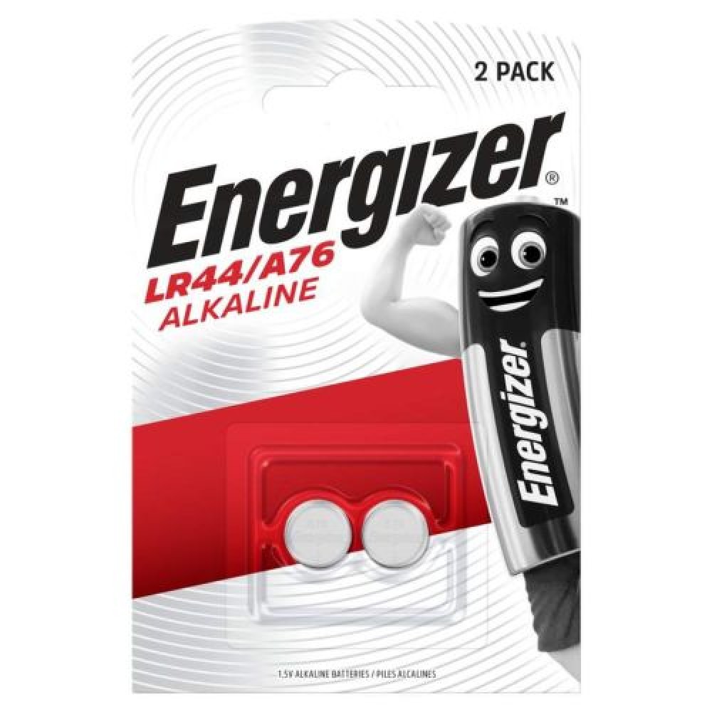 Μπαταρία Energizer (LR44) Κουμπί Αλκαλικό (2 μπαταρίες / blister) 1,55V