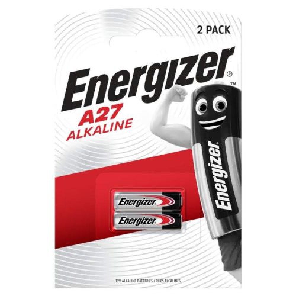 Μπαταρία Energizer (LR27) A27 Αλκαλική (2 μπαταρίες / blister) 12V