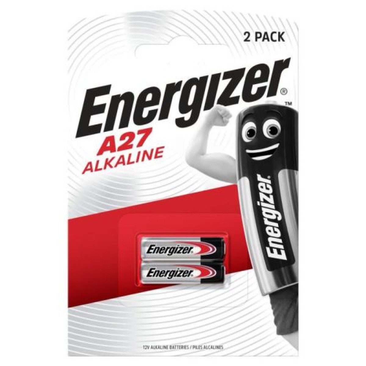 Μπαταρία Energizer (LR27) A27 Αλκαλική (2 μπαταρίες / blister) 12V