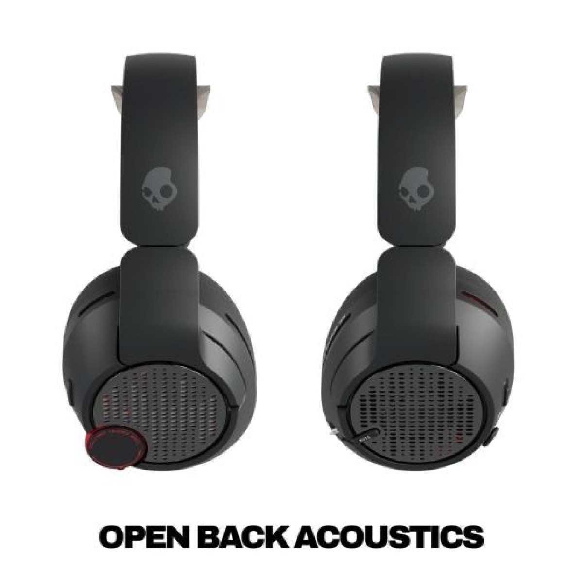 Skullcandy Crusher PLYR 720 Bluetooth Wireless Over-ear ακουστικά με μικρόφωνο, BT 5.3, για PS5, Nintendo Switch, Black EU (S6PCW-T963)