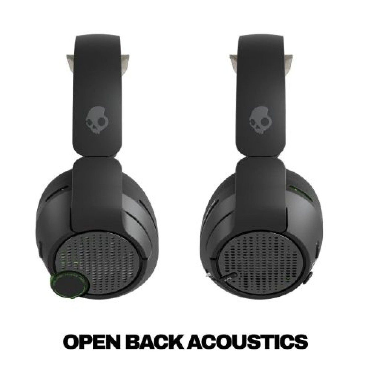Skullcandy Crusher PLYR 720 Bluetooth Wireless Over-ear ακουστικά με μικρόφωνο, BT 5.3, για XBOX, Black EU (S6PXW-T964)