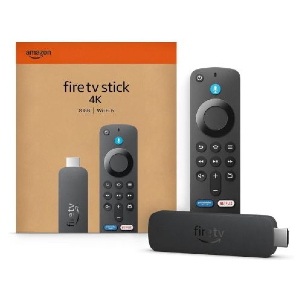 Συσκευή ροής Amazon Fire TV Stick 4K 2024, Black EU