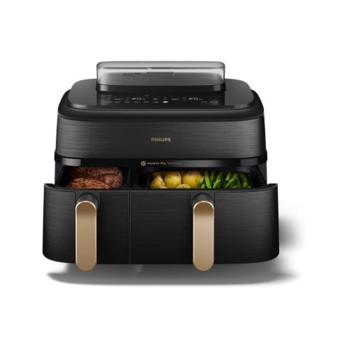 Philips Airfryer 5000 Series NA552/00, 9L Μαύρο / Χρυσό EU