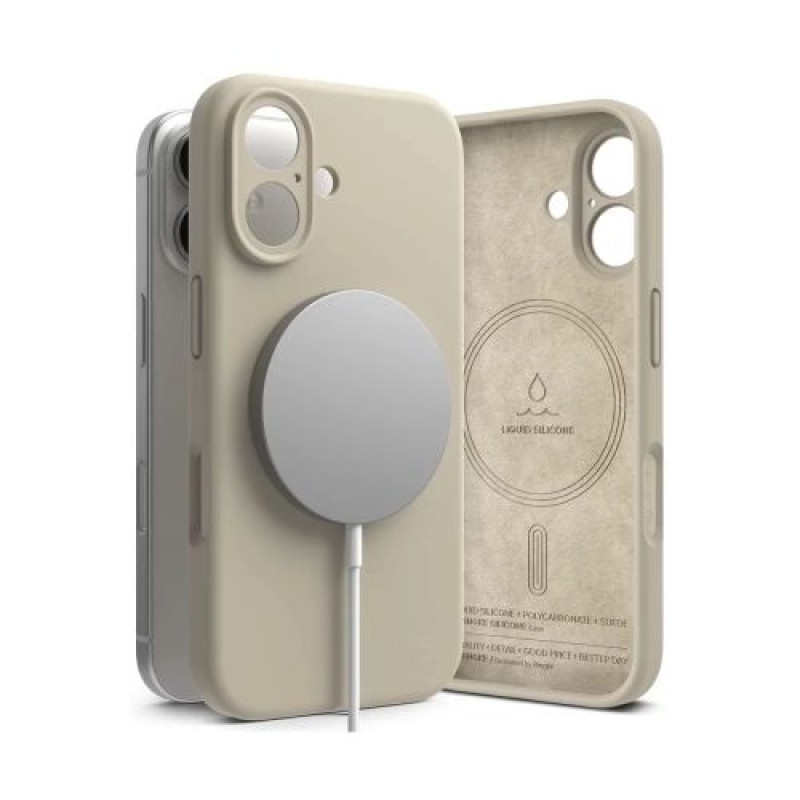 Θήκη Ringke iPhone 16 Μαγνητική πέτρα σιλικόνης