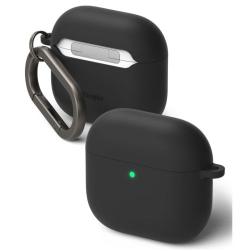 Θήκη Ringke AirPods 4 Μαύρη σιλικόνη