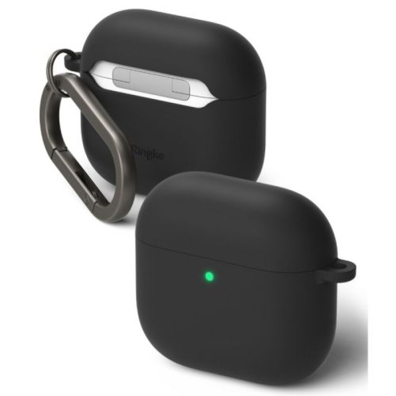 Θήκη Ringke AirPods 4 Μαύρη σιλικόνη