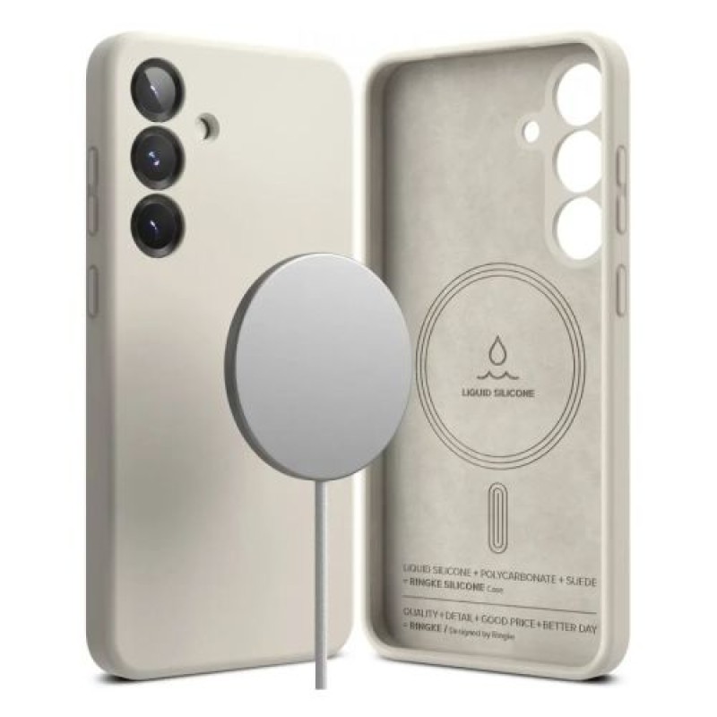 Θήκη Ringke Galaxy S25 Μαγνητική πέτρα σιλικόνης