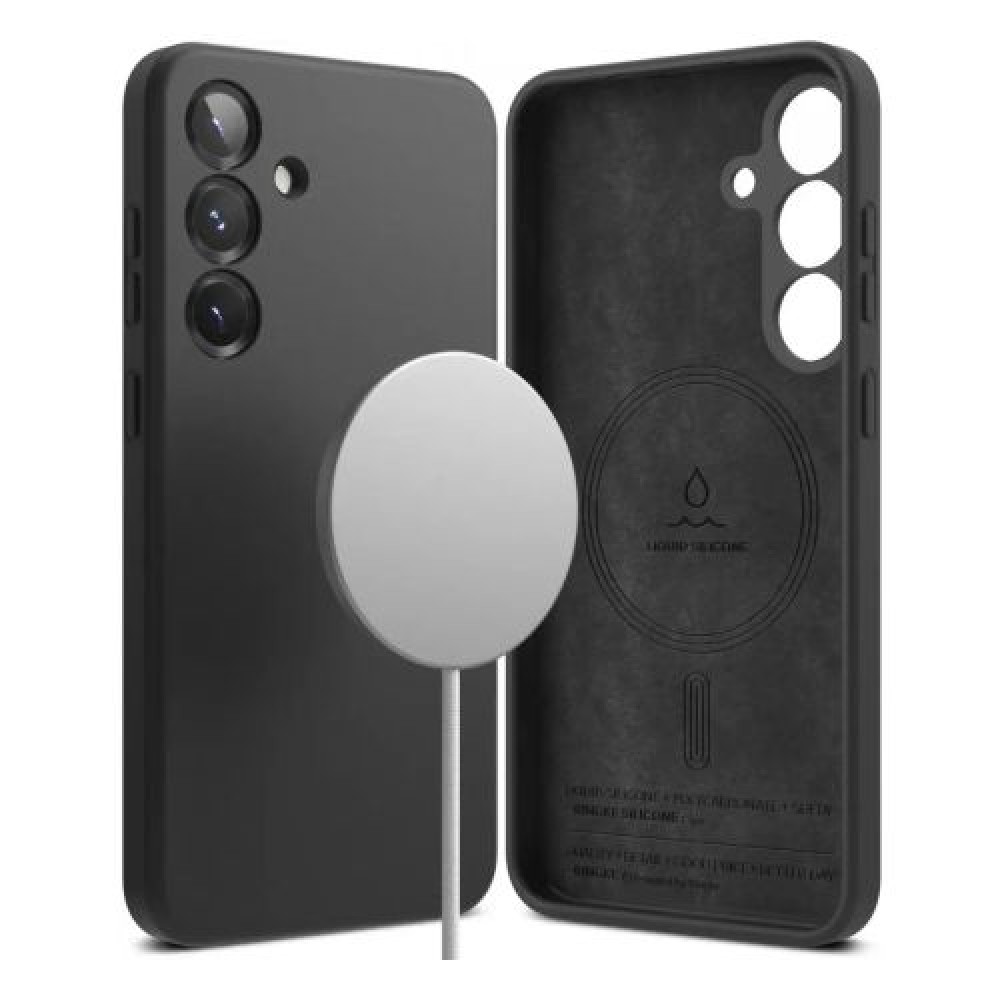 Θήκη Ringke Galaxy S25 Plus Silicone Magnetic Black