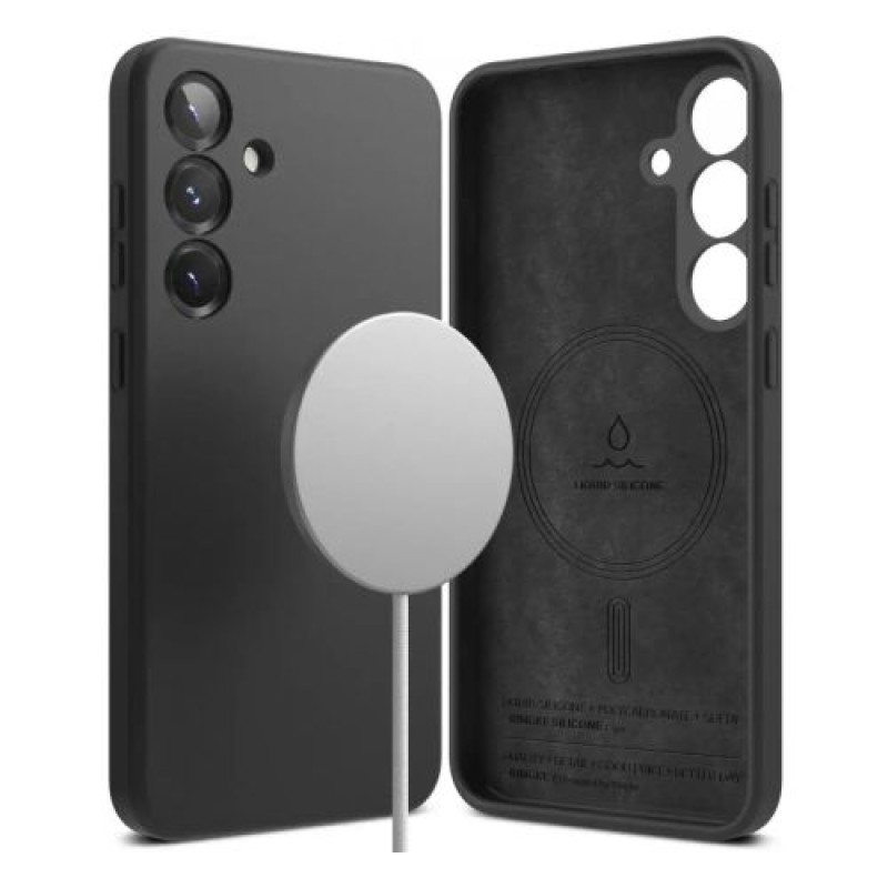 Θήκη Ringke Galaxy S25 Plus Silicone Magnetic Black
