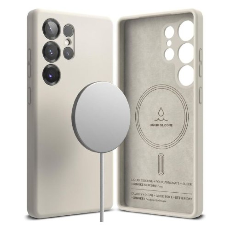 Μαγνητική πέτρα σιλικόνης Ringke Galaxy S25 Ultra Case