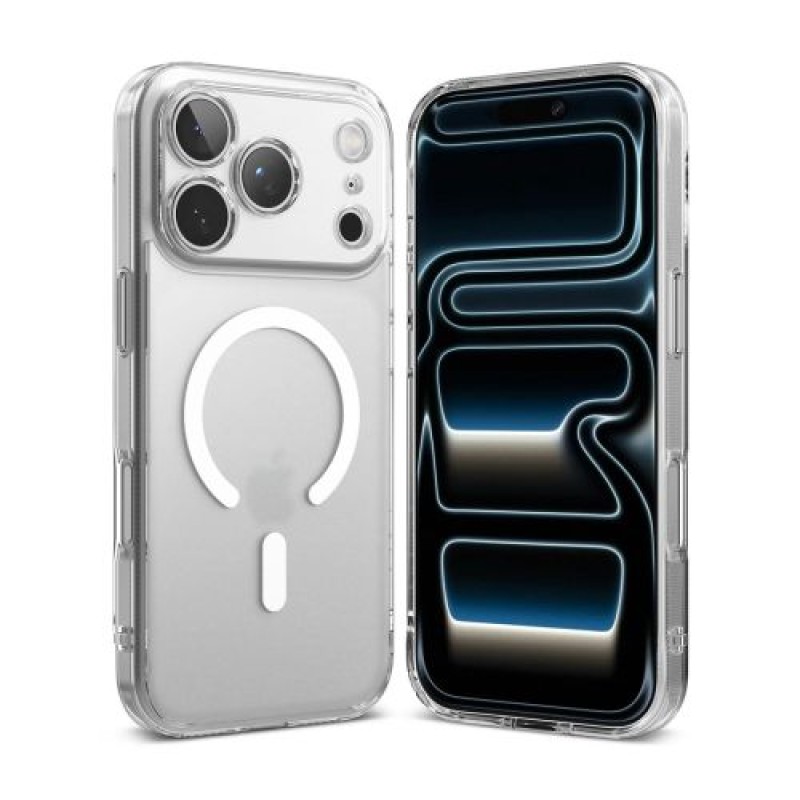 Ringke iPhone 17 Pro Max Case Fusion Magnetic Matte Clear