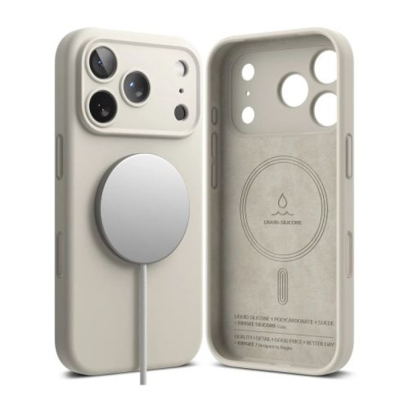 Μαγνητική πέτρα σιλικόνης Ringke iPhone 17 Pro Max Case