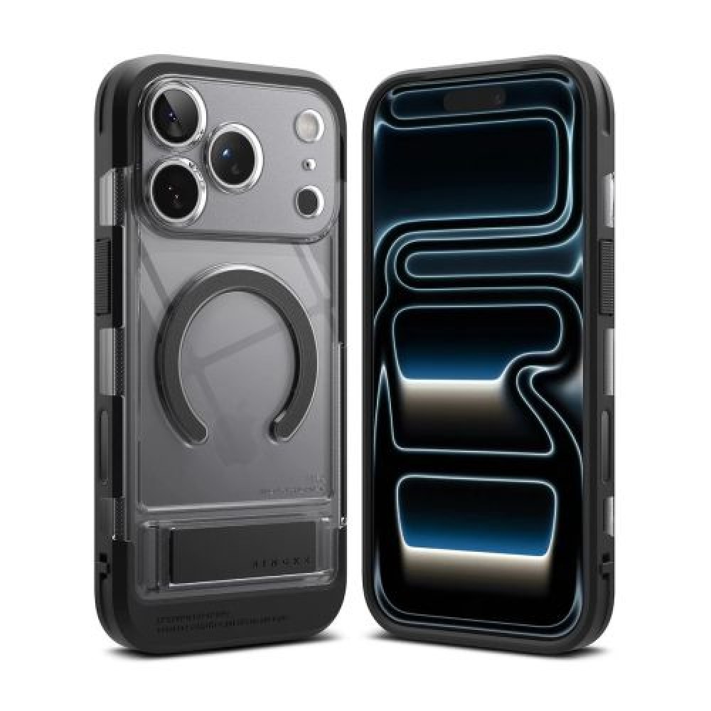 Ringke iPhone 17 Pro Max Case UX Magnetic Smoke Black