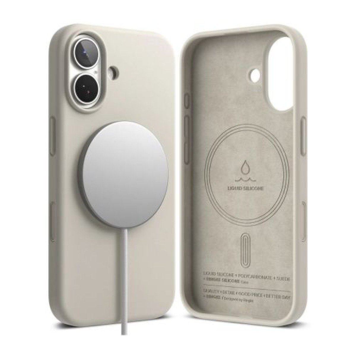Θήκη Ringke iPhone 17 Μαγνητική πέτρα σιλικόνης