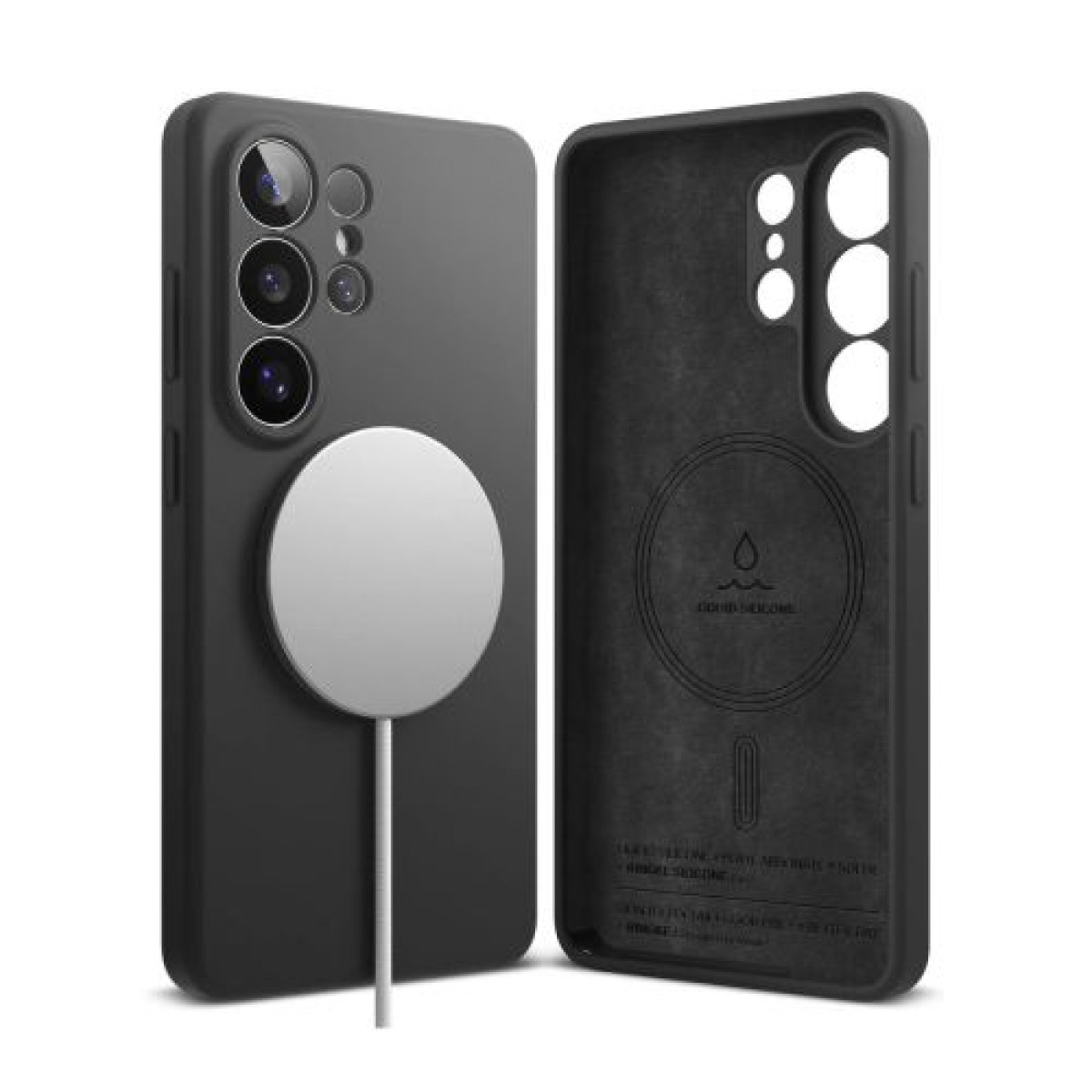 Ringke Galaxy S26 Ultra Case Silicone Magnetic Black