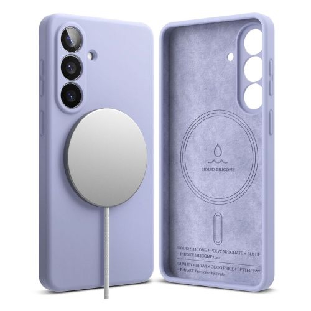 Θήκη Ringke Galaxy S26 Silicone Magnetic Lavender