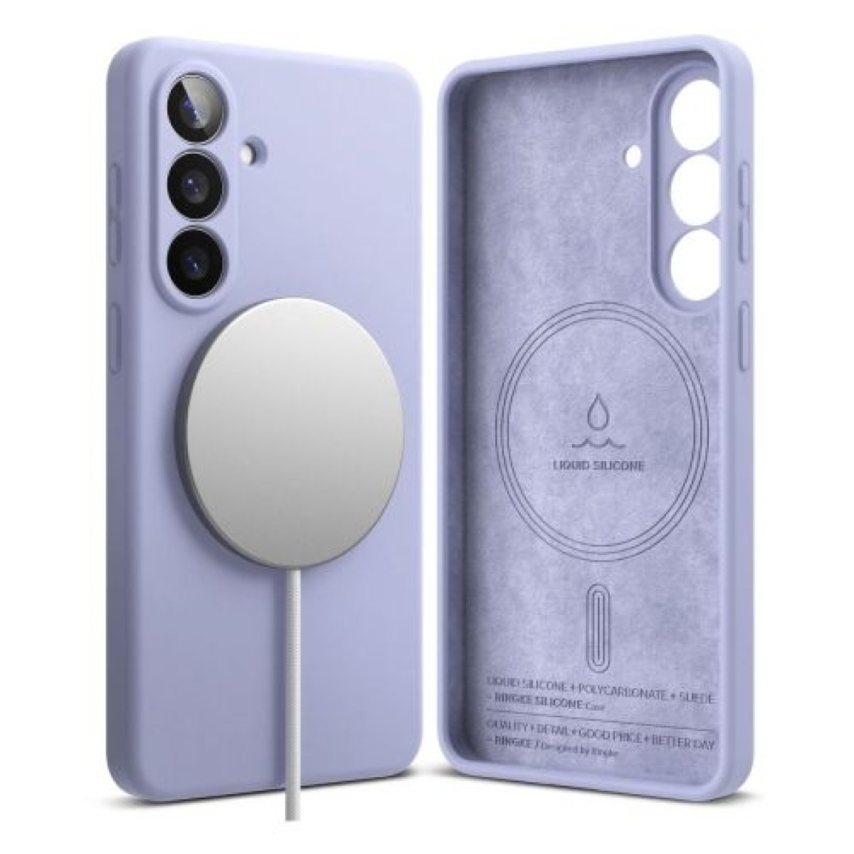 Θήκη Ringke Galaxy S26 Silicone Magnetic Lavender