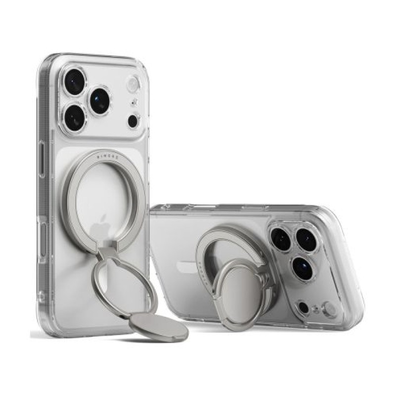 Δαχτυλίδι Ringke Dual Magnetic Holder Satin Silver