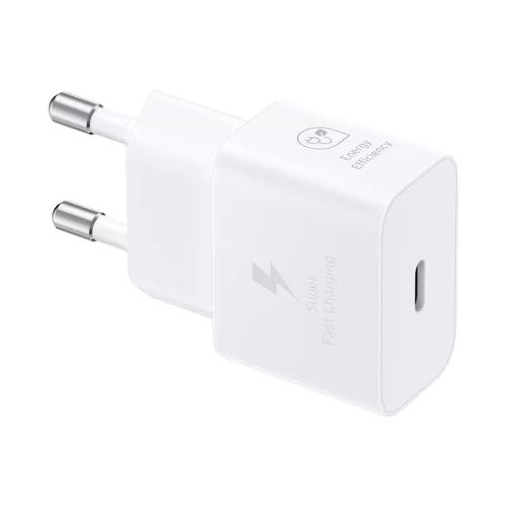 Φορτιστής ταξιδίου Samsung 25W EP-T2510X PD 3.0 με καλώδιο Type-C σε Type-C (1m) Λευκό EU (EP-T2510XWEGEU)