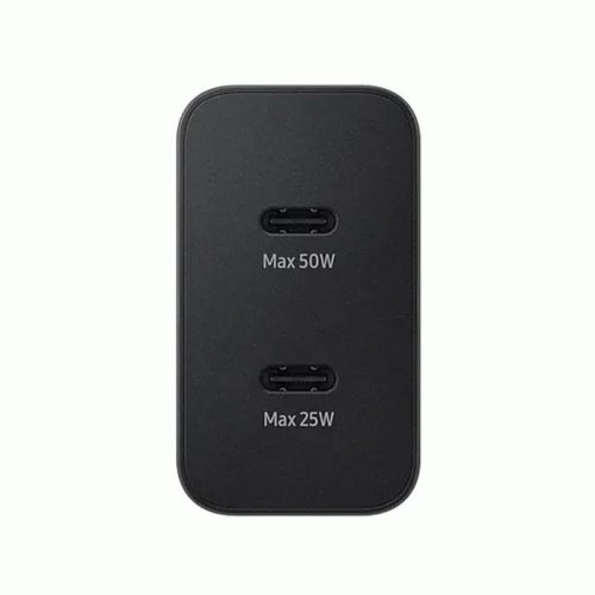 Samsung Travel Charger Duo 50W EP-T5020 με καλώδιο Type-C σε Type-C (1,8m) Μαύρο EU (EP-T5020XBEGEU)