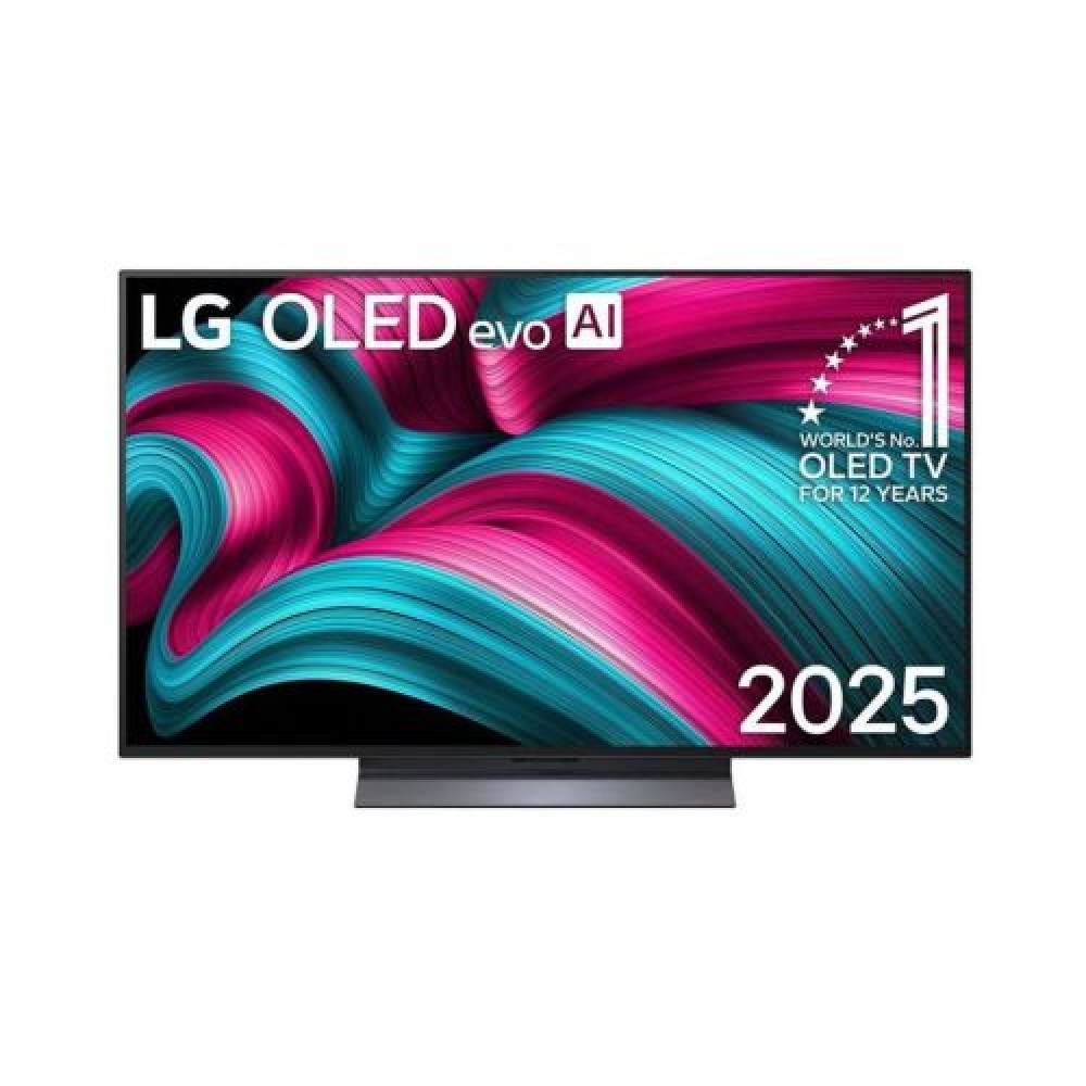 LG OLED TV OLED48C51LA, 122 cm, 4K, AI, Smart, Μαύρο EU