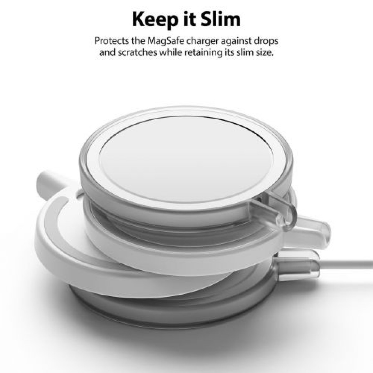 Φορτιστής Ringke MagSafe Θήκη Slim Matte Clear