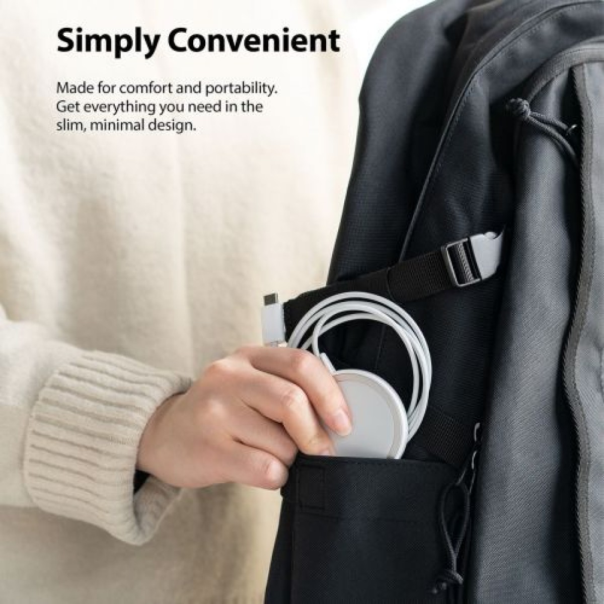 Φορτιστής Ringke MagSafe Θήκη Slim Matte Clear
