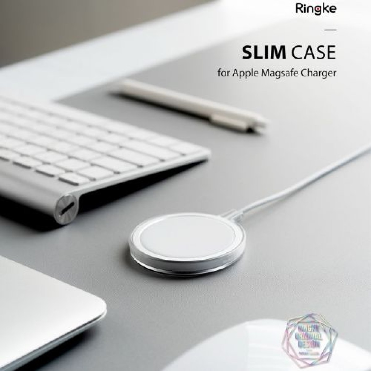 Φορτιστής Ringke MagSafe Θήκη Slim Matte Clear