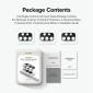 Ringke Galaxy A13 4G Camera Protector Full Cover Glass συσκευασία (3 τμχ) Μαύρο