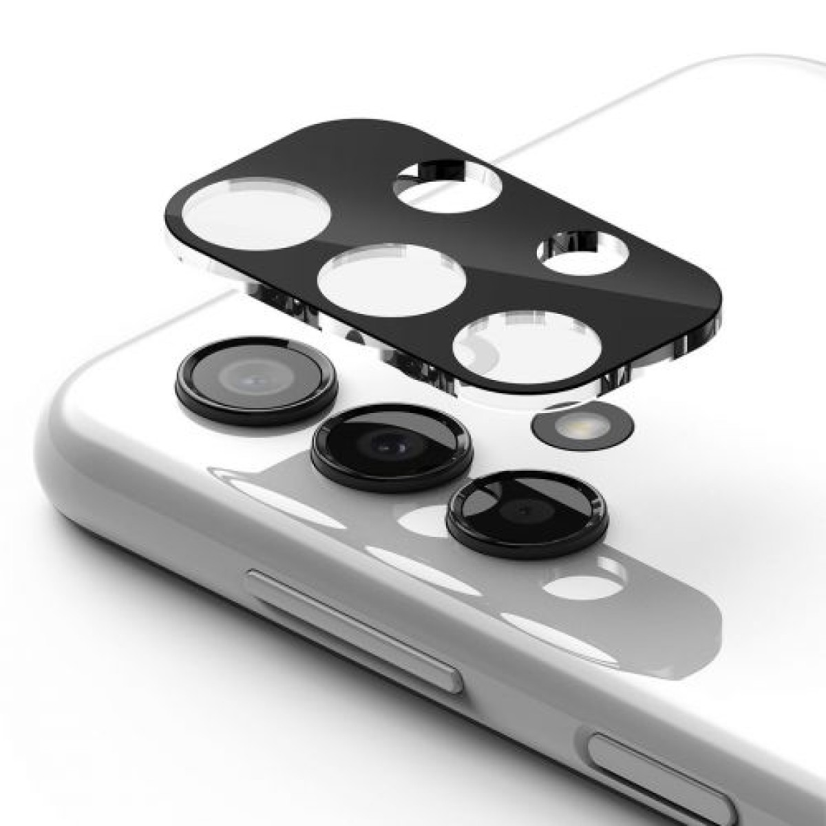 Ringke Galaxy A13 4G Camera Protector Full Cover Glass συσκευασία (3 τμχ) Μαύρο