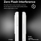 Ringke Galaxy A13 4G Camera Protector Full Cover Glass συσκευασία (3 τμχ) Μαύρο