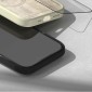 Ringke iPhone 15 Pro Screen Protector Premium Tempered Glass 9H με διάφανη διάταξη εγκατάστασης
