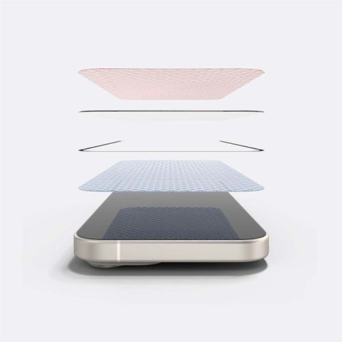 Ringke iPhone 15/ 16 Screen Protector Privacy Tempered Glass 9H με διάφανη διάταξη εγκατάστασης