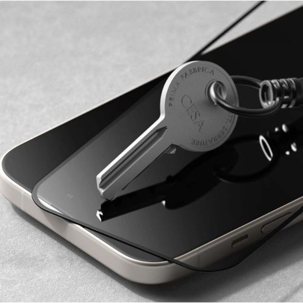 Ringke iPhone 15/ 16 Screen Protector Privacy Tempered Glass 9H με διάφανη διάταξη εγκατάστασης