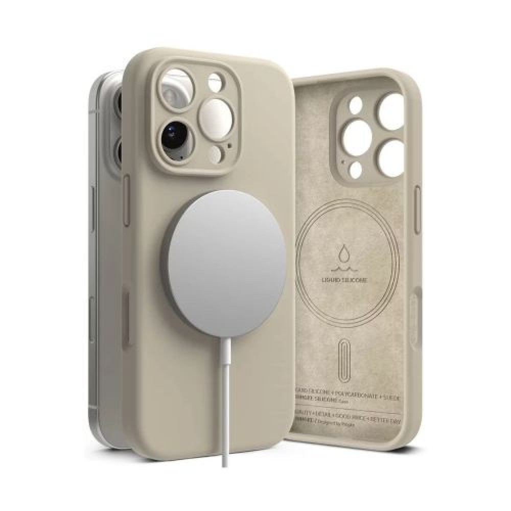Μαγνητική πέτρα σιλικόνης Ringke iPhone 16 Pro Case