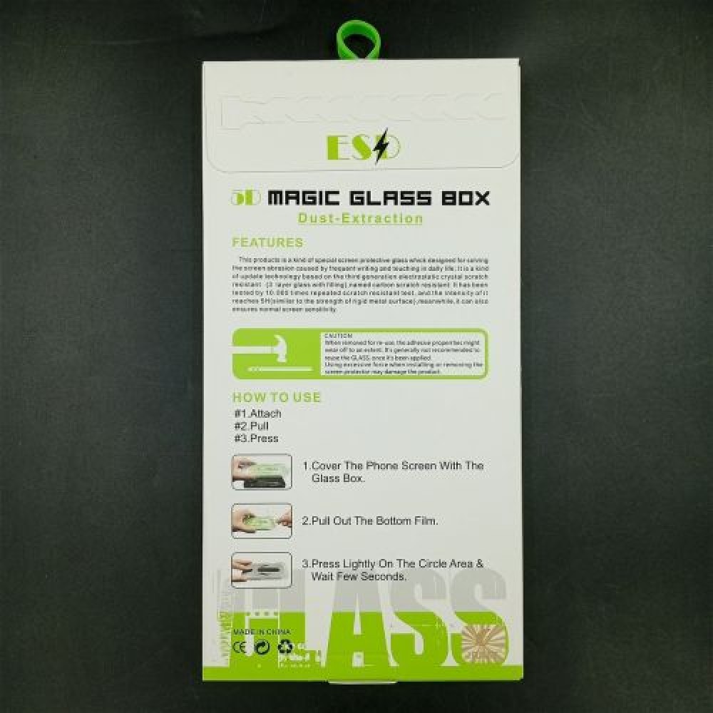 iPhone 16 Pro Screen Protector Tempered Glass 9H με πλαίσιο τοποθέτησης Διαφανές