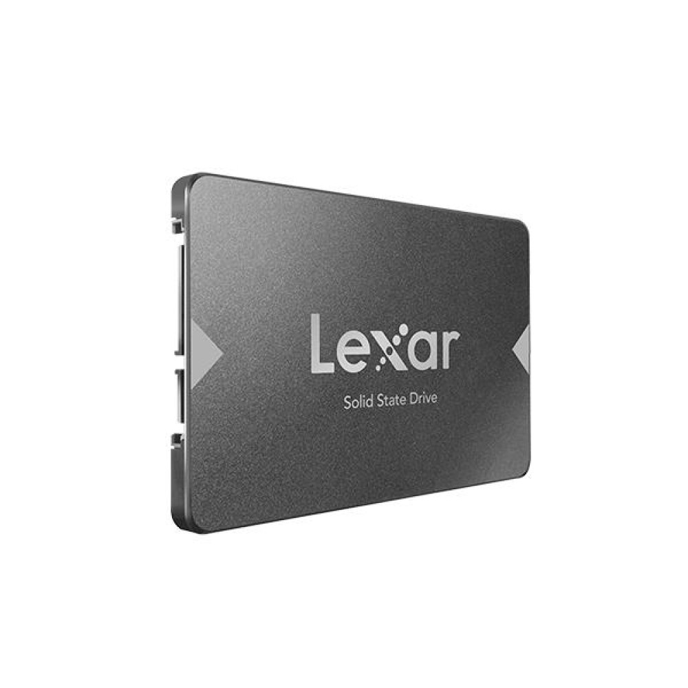 SSD|LEXAR|NS100|512GB|SATA 3.0|Write speed 450 MBytes/sec|Read speed 550 MBytes/sec|2,5"|LNS100-512RB