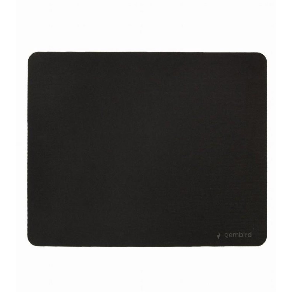 MOUSE PAD BLACK MIDDLE/MP-S-BK-M GEMBIRD
