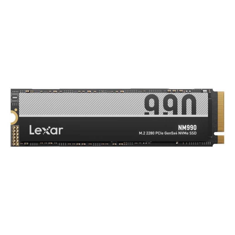 SSD|LEXAR|NM990|1TB|M.2|NVMe|Write speed 7500 MBytes/sec|Read speed 14000 MBytes/sec|2.45mm|TBW 750 TB|MTBF 1500000 hours|LNM990X001T-RNNNG