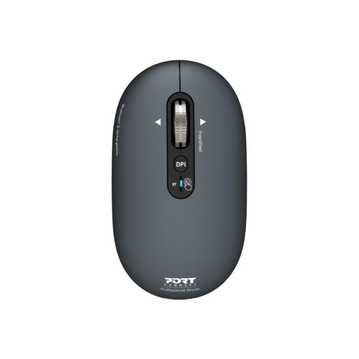 MOUSE BLUETH OPTICAL PURE MAC/GREY 910501 PORT DESIGNS