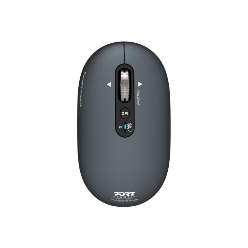 MOUSE BLUETH OPTICAL PURE MAC/GREY 910501 PORT DESIGNS