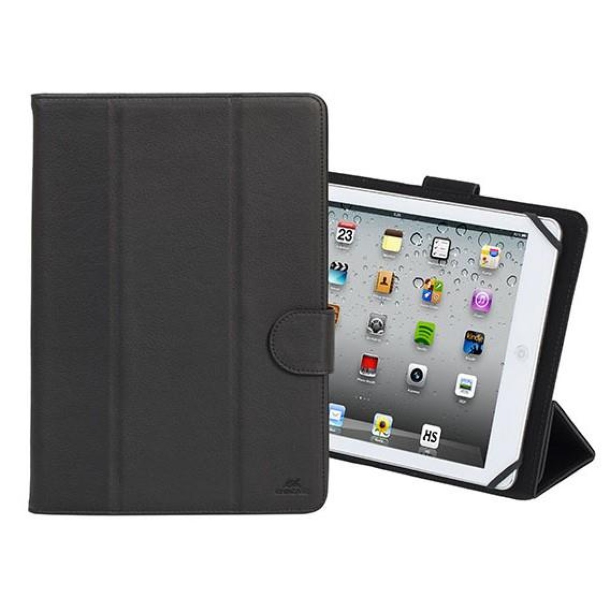 TABLET SLEEVE 10.1" MALPENSA/3137 BLACK RIVACASE