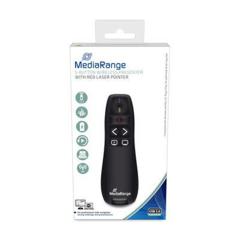 PRESENTER/POINTER WRL/MROS220 MEDIARANGE