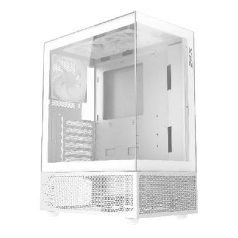 Case|ADATA|INVADER X MINI|MidiTower|Case product features Transparent panel|ATX|MicroATX|MiniITX|Colour White|INVADERXMINIMT-WHCWW