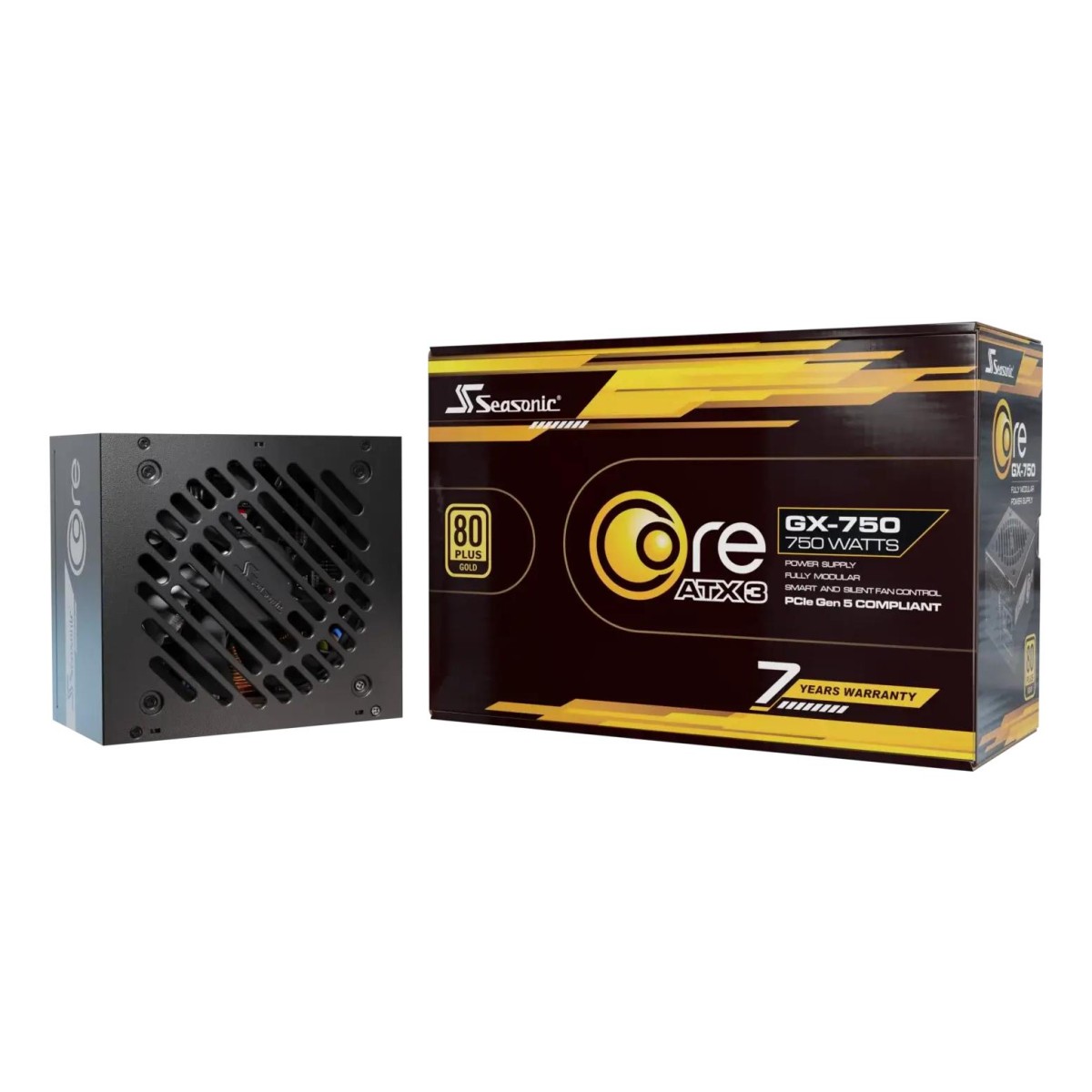 Power Supply|SEASONIC|SRP-CGX851-A5A32SF|850 Watts|Peak Power 850 Watts|Efficiency 80 PLUS GOLD|SRP-CGX851-A5A32SF